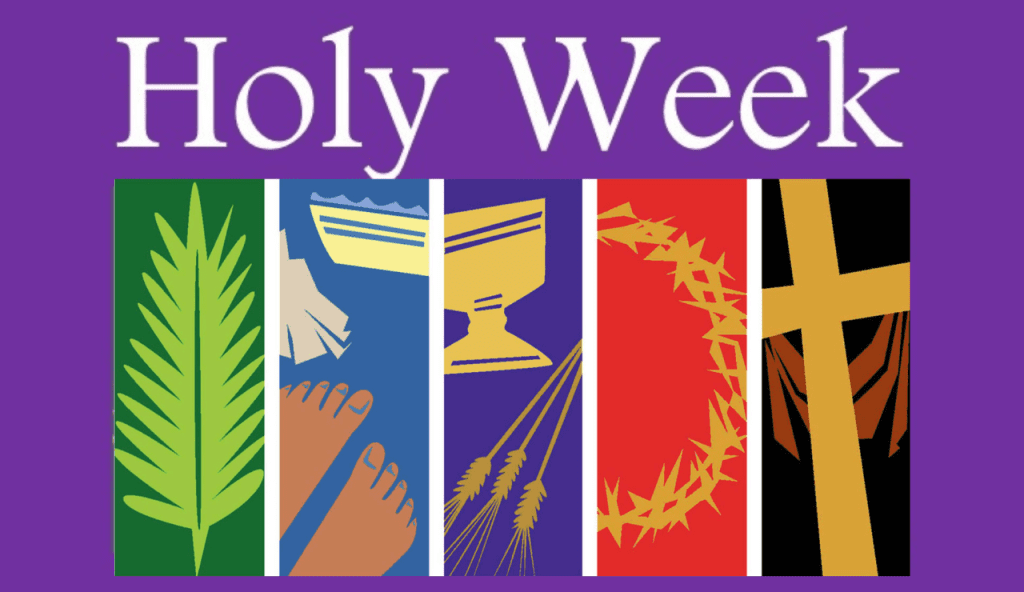 It is Holy Week