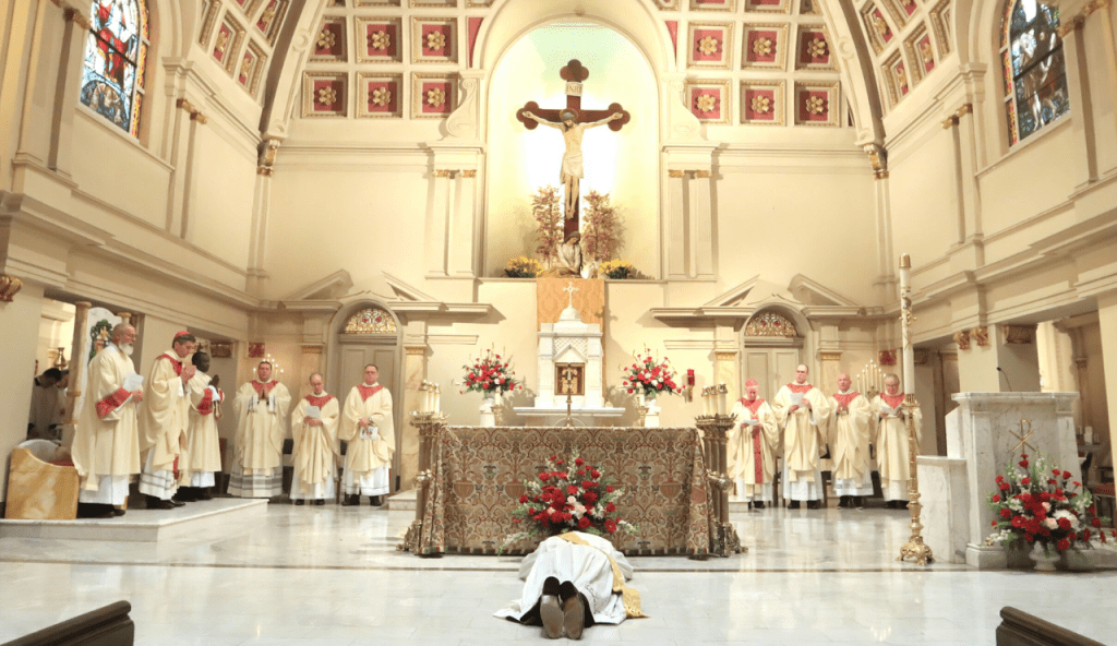 Rev. Mr. Dennis Stameza, to be ordained a priest for the Diocese of Wilmington on May 17